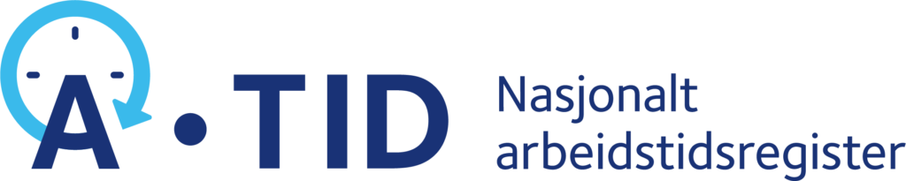 Logo med symbol og A-TID i fulltekst