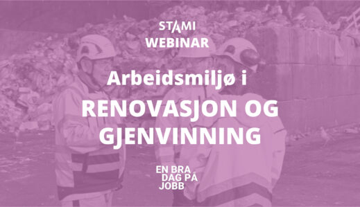 Fremhevet bilde fra «Webinar: Arbeidsmiljø i renovasjon og gjenvinning»