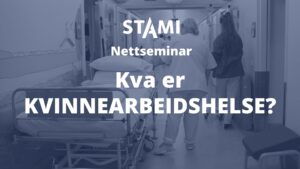 Plakat med tittelen til nettsemainaret.