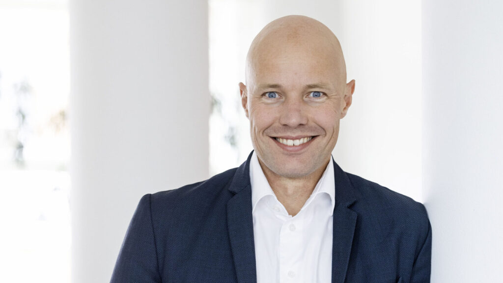 Portrettbilde av Andreas Holtermann